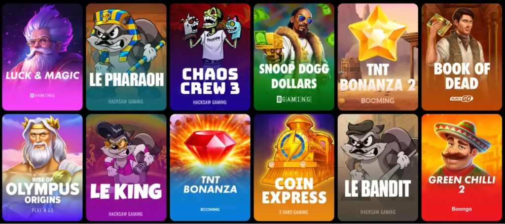 Betoranje Slot Machines