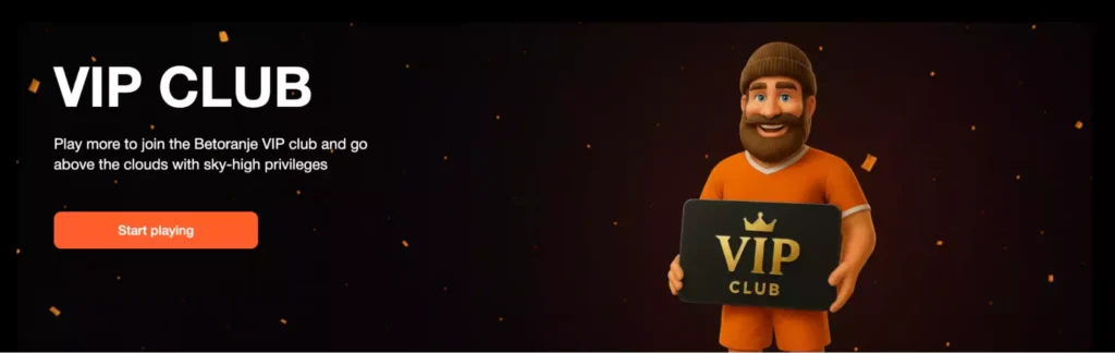 Betoranje VIP Programma